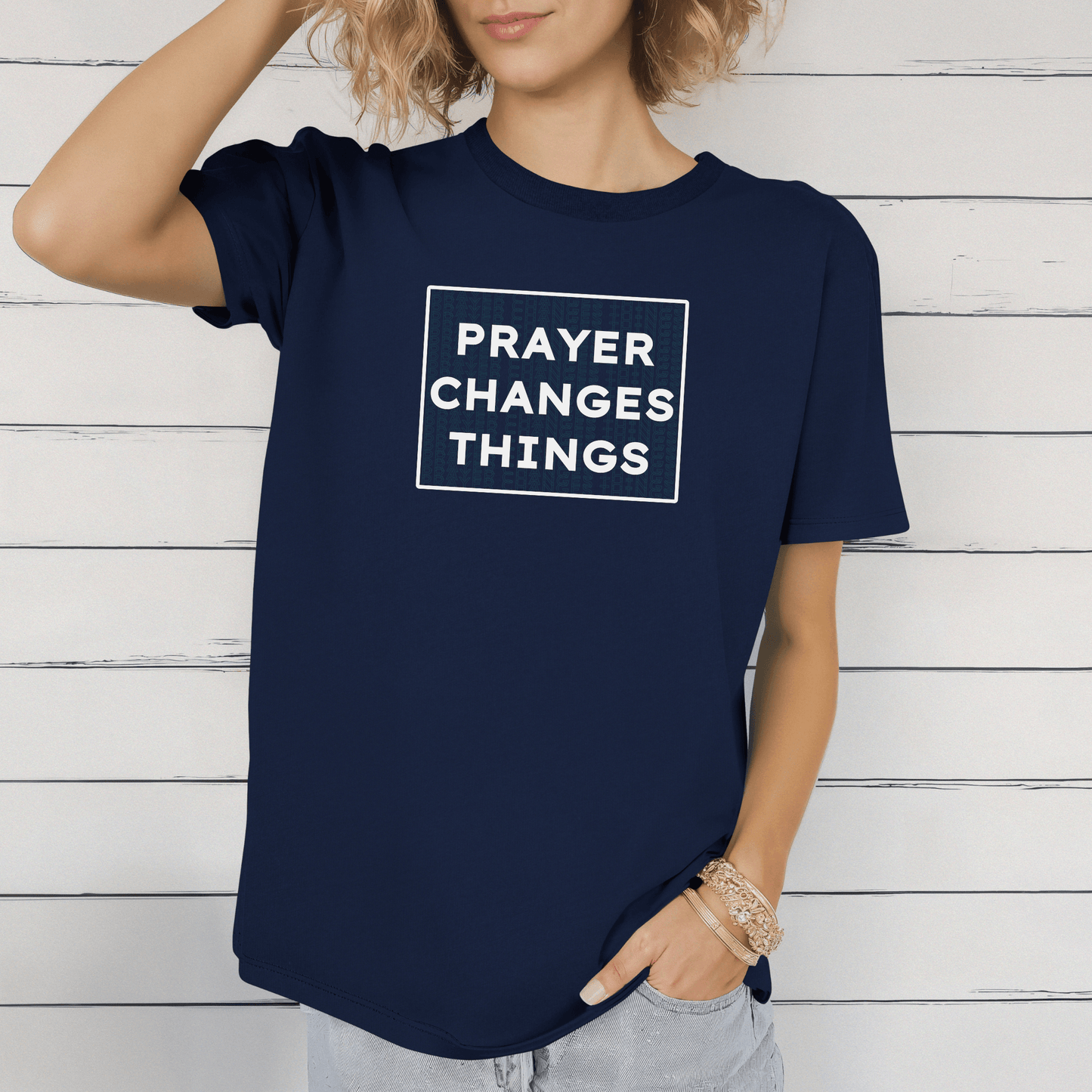 Prayer Changes Things Unisex T-Shirt - Harmony + Hope
