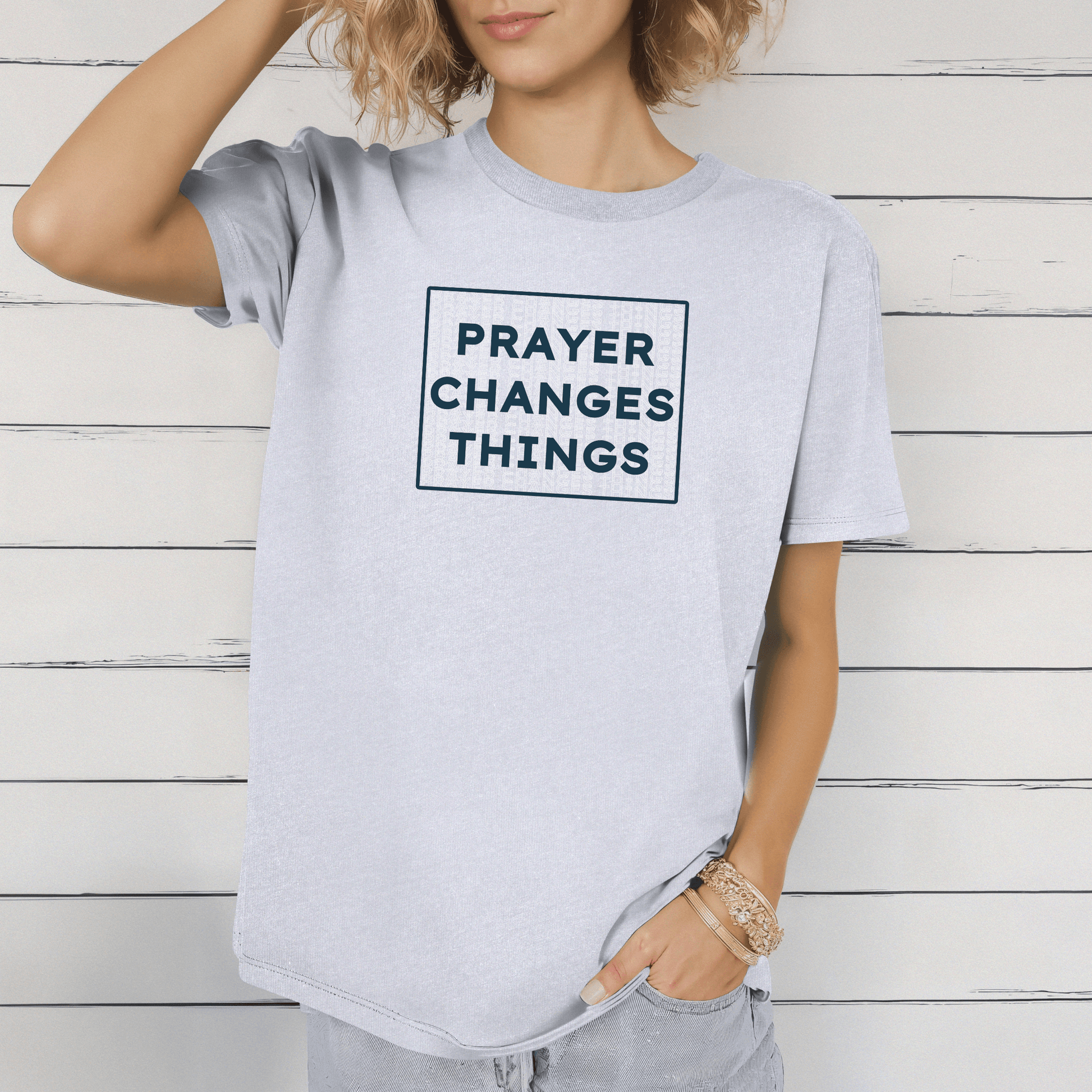 Prayer Changes Things Unisex T-Shirt - Harmony + Hope