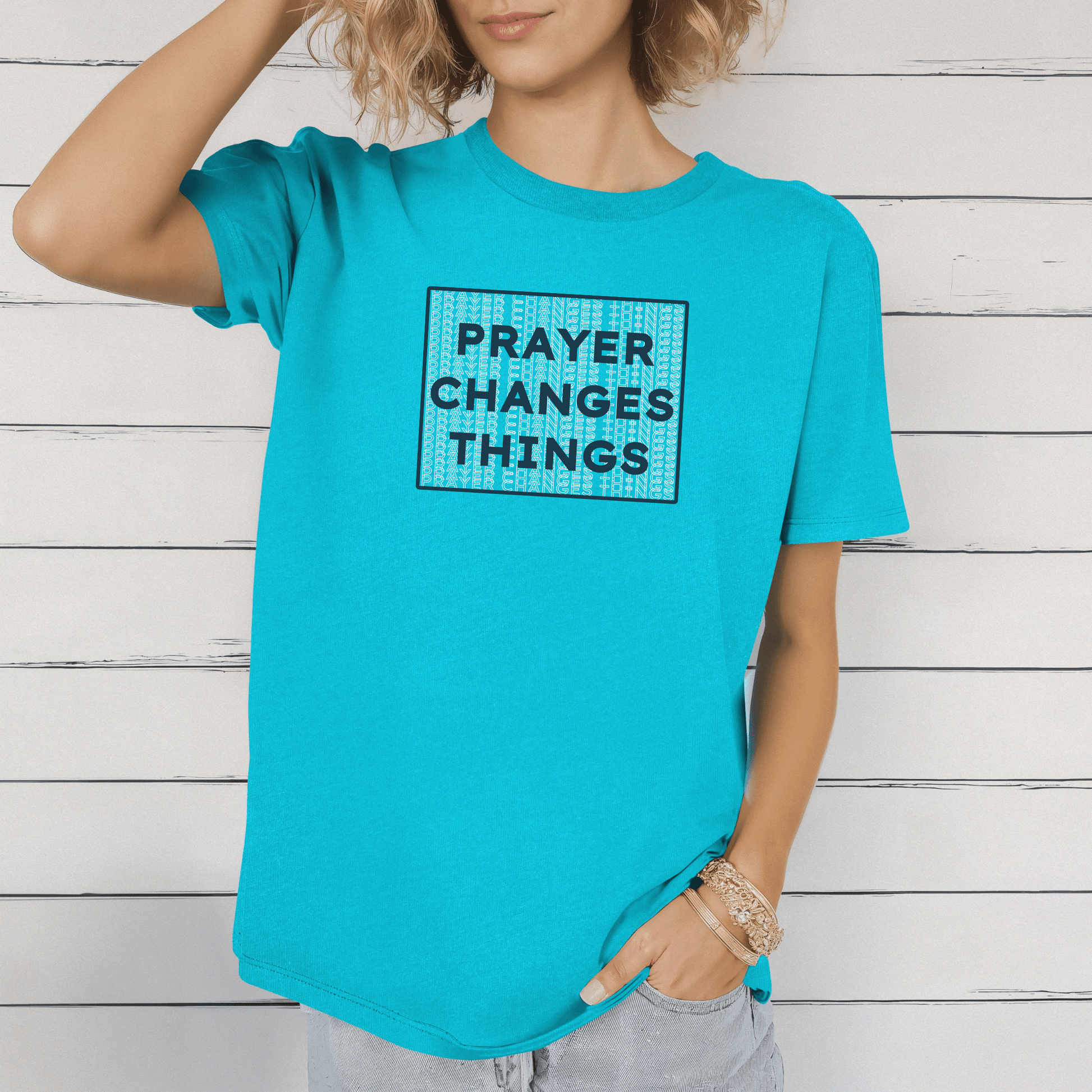 Prayer Changes Things Unisex T-Shirt - Harmony + Hope