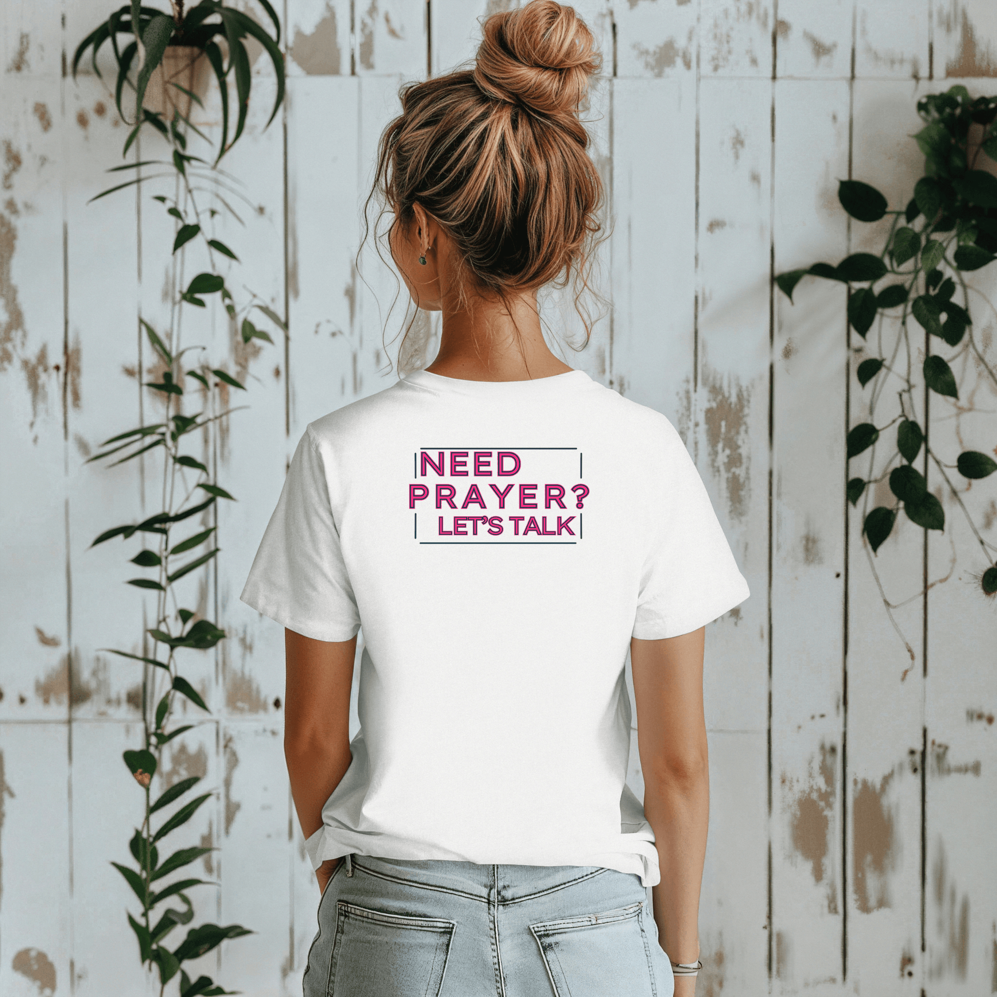 Faith in Motion - Prayer Changes Things Inspirational Unisex T-Shirt - Harmony + Hope